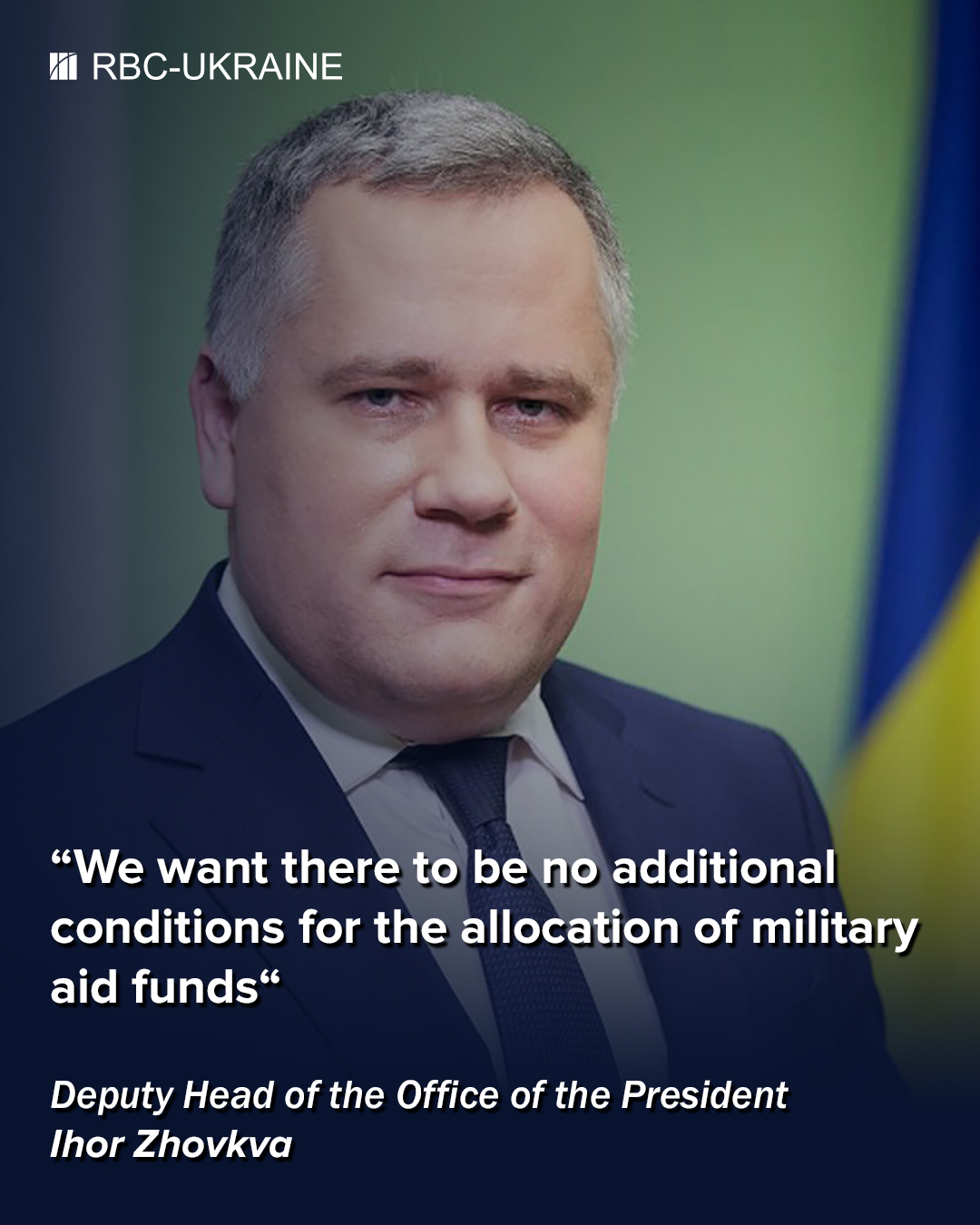 Will Ukraine join EU in 2027? Interview with Zelenskyy's office deputy head Ihor Zhovkva